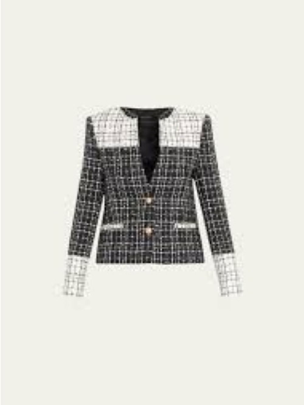 Alice + Olivia Jaydyn combo tweed  jacket